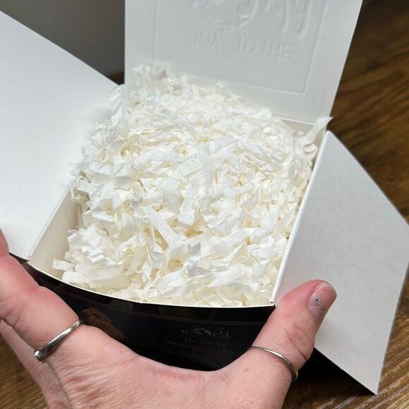 Joy To The World Collectibles - Goldendoodle Snowy Version Painted Glass Poland - Picture 9 of 10